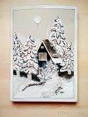 Зимний домик в лесу с Татьяной Тожокиной. Второй урок марафона нескучная графика