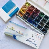 Профессиональные акварельные краски